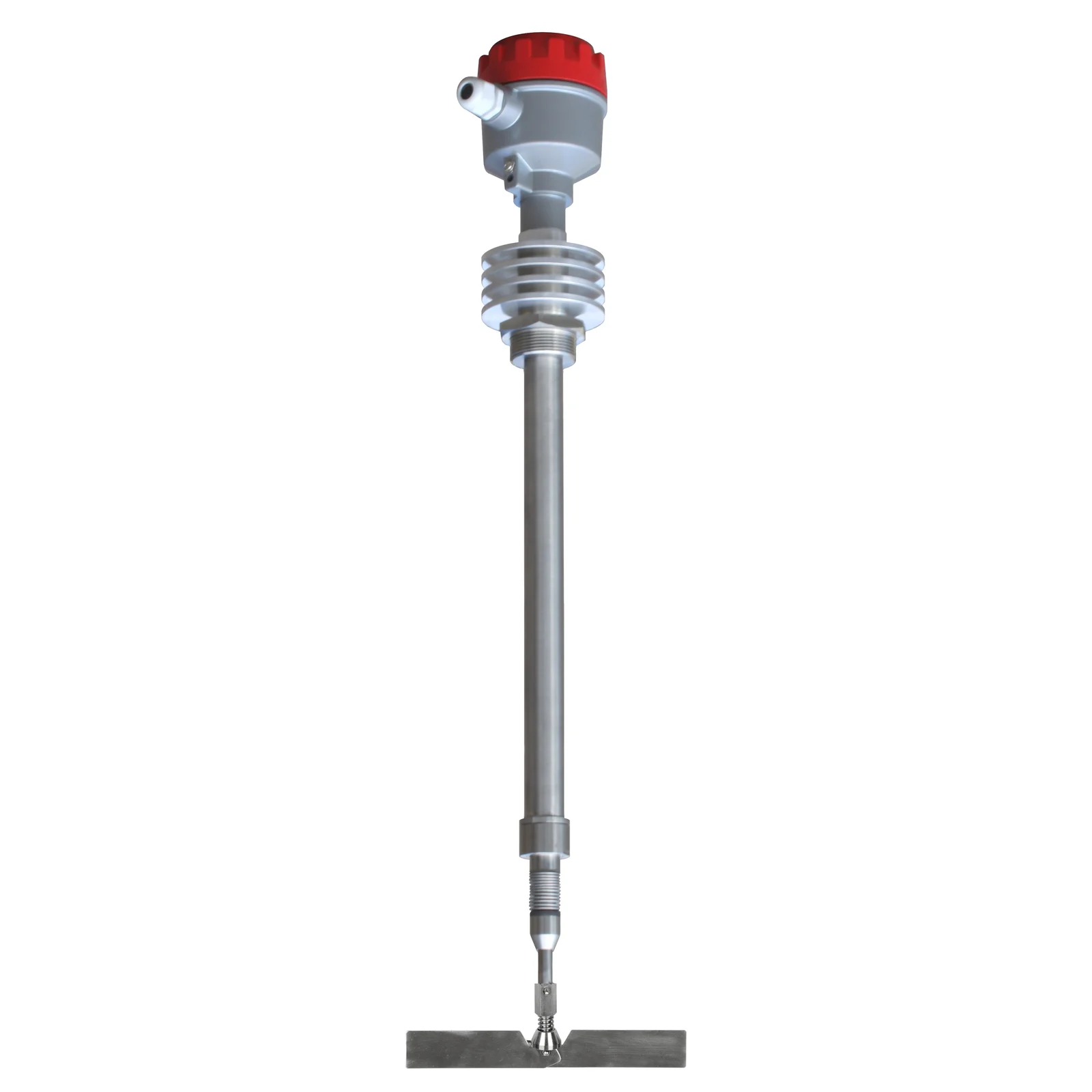 innolevel IL-SDS-N-HT600-L500 (24 VAC) — Механический ротационный датчик предельного уровня сыпучих материалов в алюм. корпусе, -40 +600 С, Рmax=0.8 bar, 24 VAC, IP65, лопасть складная двусторонняя 28х200 мм, нерж. сталь, скорость вращения 1 об/мин, соединение- резьба 1 1/2", нерж. сталь, трубно