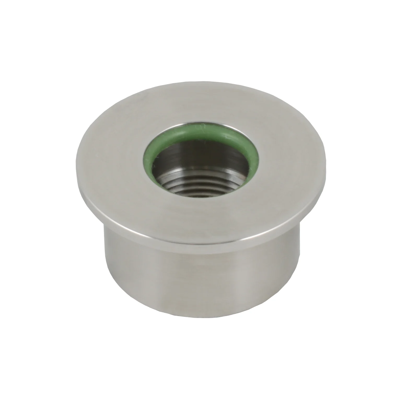 innolevel IL-PF3/4H-S321 — Приварная бобышка, резьба 3/4" PF (цилиндрическая), гигиеническое исполнение с юбкой под приварку, нерж.сталь 321