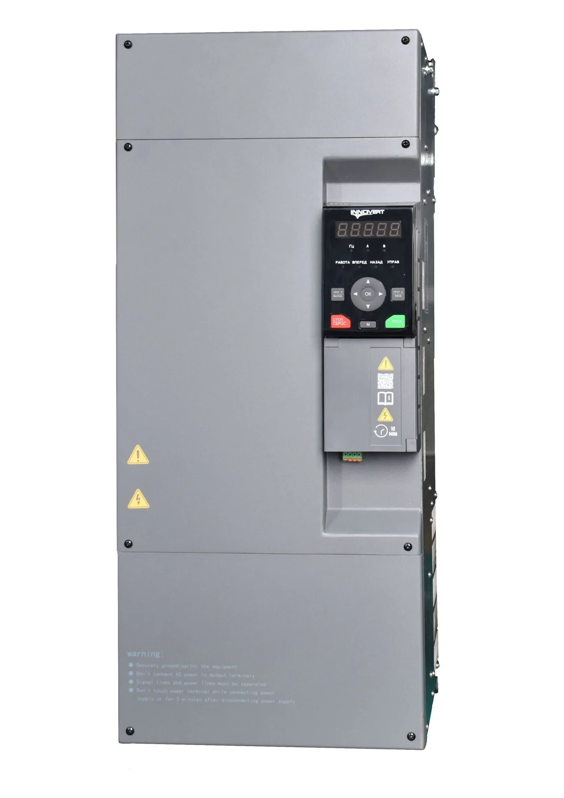 innovert IMD114U43E — Преобразователь частоты модульный INNOVERT IMD114U43E с векторным управлением,110кВт, 380В, 210А
