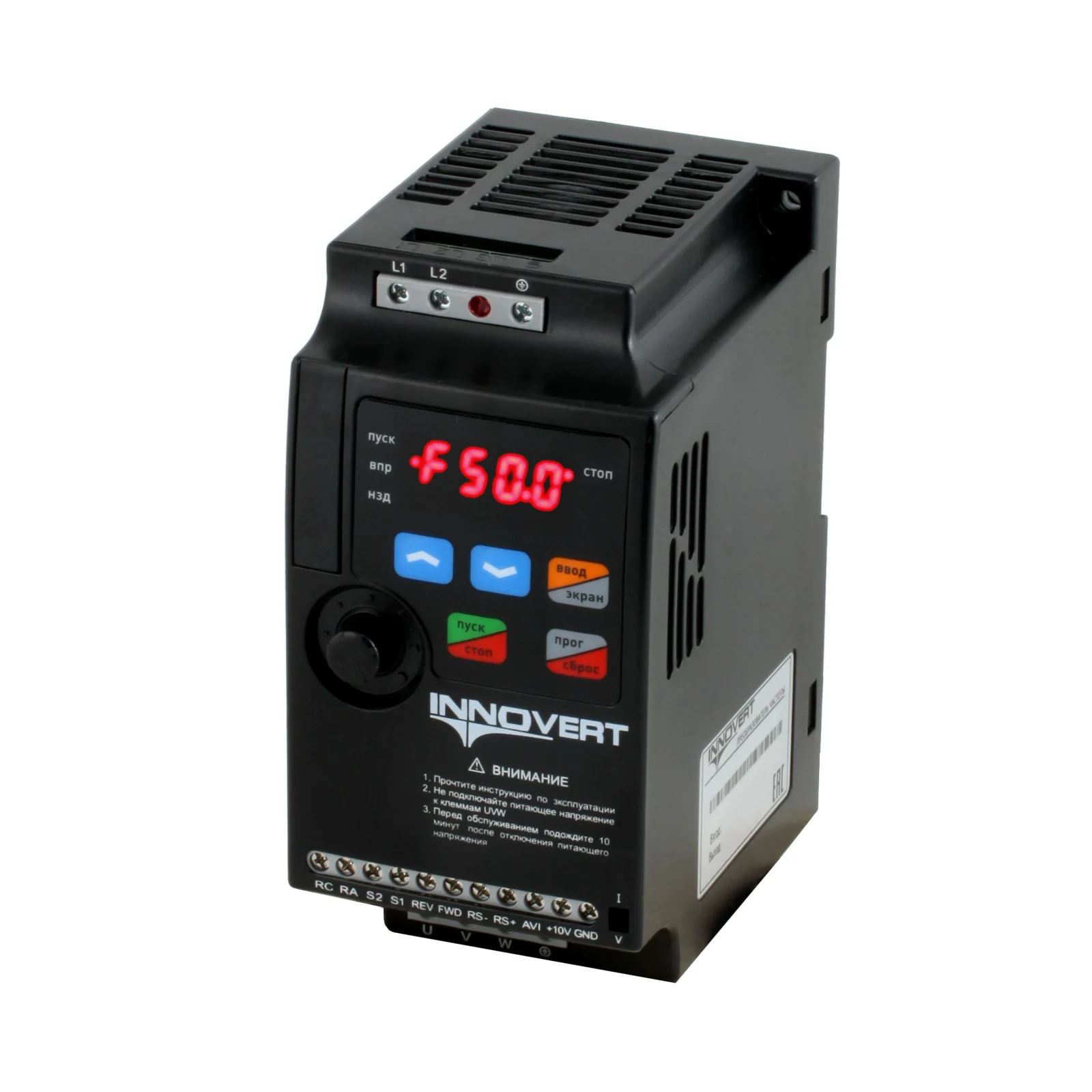 innovert ISD091M21E — Преобразователь частоты INNOVERT ISD mini plus ISD091M21E, 0,09кВт, 220В, 0.7 А